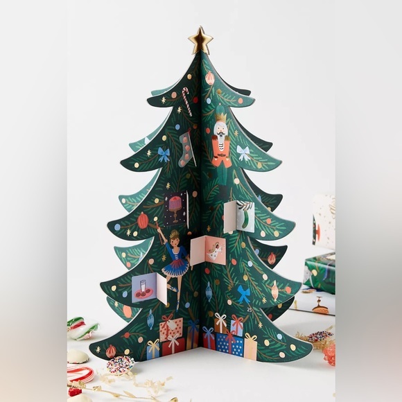 Rifle Paper Co. for Anthropologie Nutcracker Advent Calendar - Picture 1 of 5